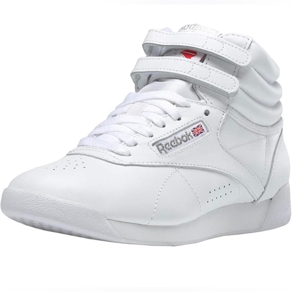 Reebok Women's Freestyle Hi High Top Sneaker 7.5